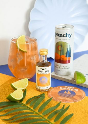 Two Drifters Drinks Product Photography
