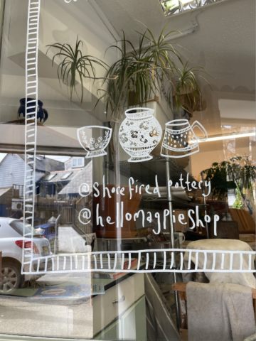 Hello Magpie Studio visit by Girl Behind The Lens Photography blog