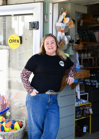 Photoshoot for Readymoney Beach shop in Fowey, Cornwall