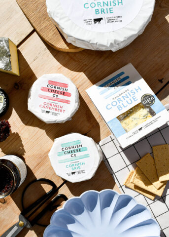 Christmas Gift Guide featuring Cornish Cheese Co photoshoot with Girl Behind The Lens